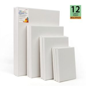 12 PCS ARTIST CANVAS PANEL SET 20% off