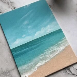 OCEAN BEACH CANVAS PAINTING| Painting for Sale 20% off