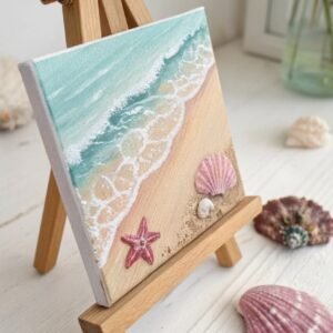 BEACH MINI CANVAS| Painting for Sale 20% off